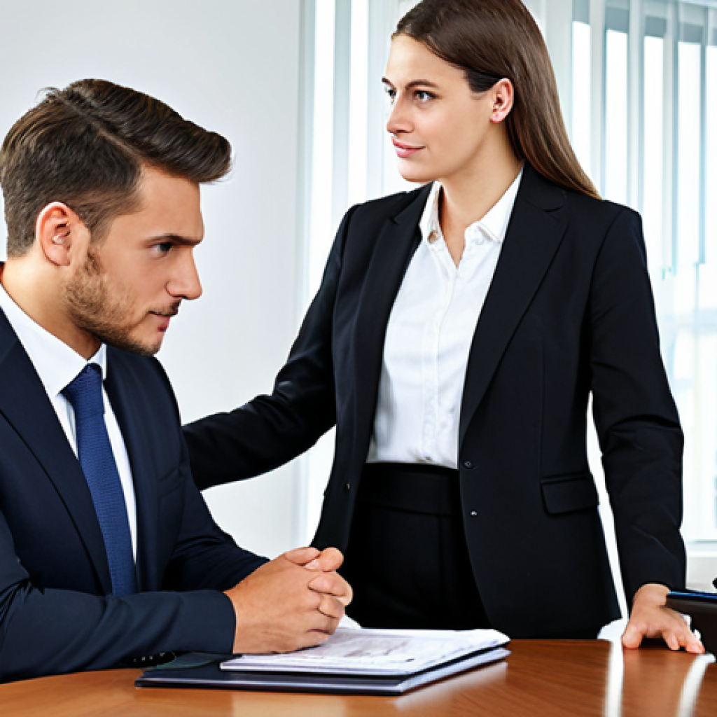 CFA와 리스크 관리 사례 - **

"A professional financial planner, fully clothed in a modest business suit, advising a client in...