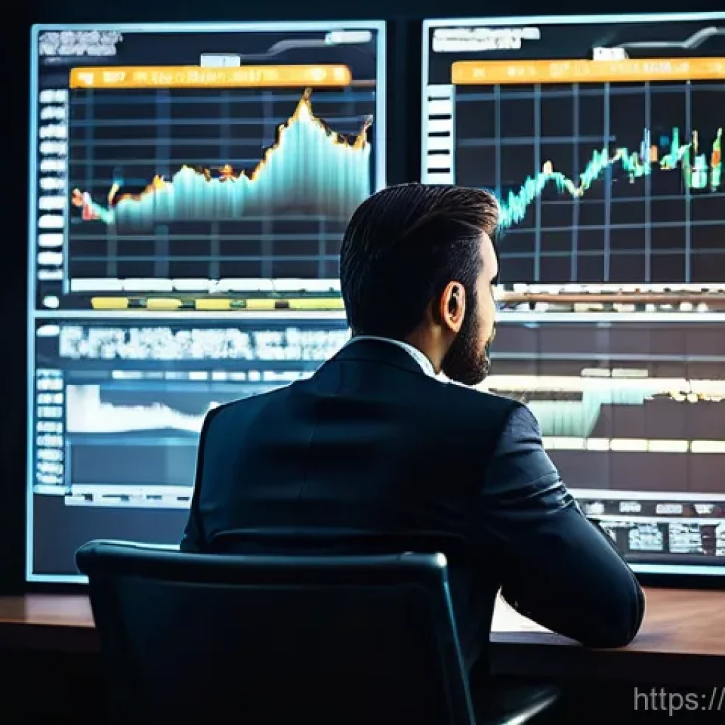 CFA와 증권 분석 기법 - **Market Decipherer's Insight**
    A highly focused financial analyst, appearing to be in their lat...